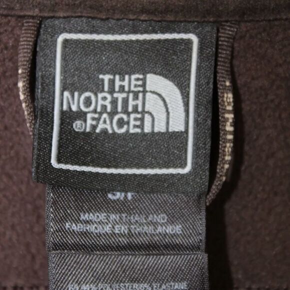 The North Face Brown Fleece Lined Soft Shell APEX Jacket- Women SmallARMPIT TO - Picture 10 of 11